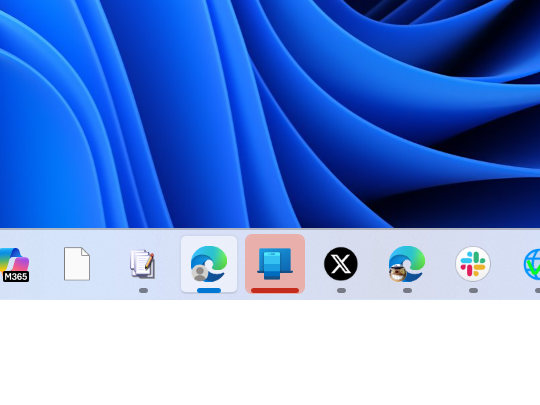 ちょっとだけ改善されたアプリアイコンの警告状態を示す赤い線（needy state pill）