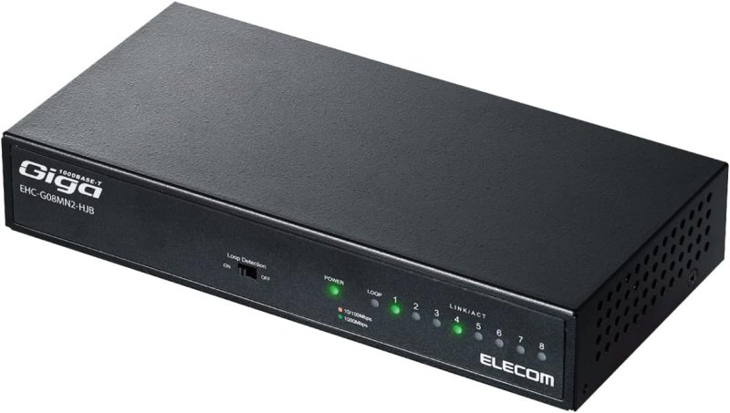エレコム EHC-G08MN2A-HJB