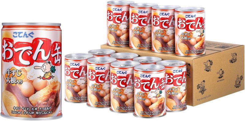 こてんぐ おでん缶 牛すじ大根入り