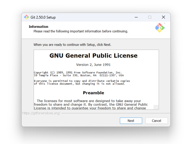 「Git for Windows」v2.50.0が公開