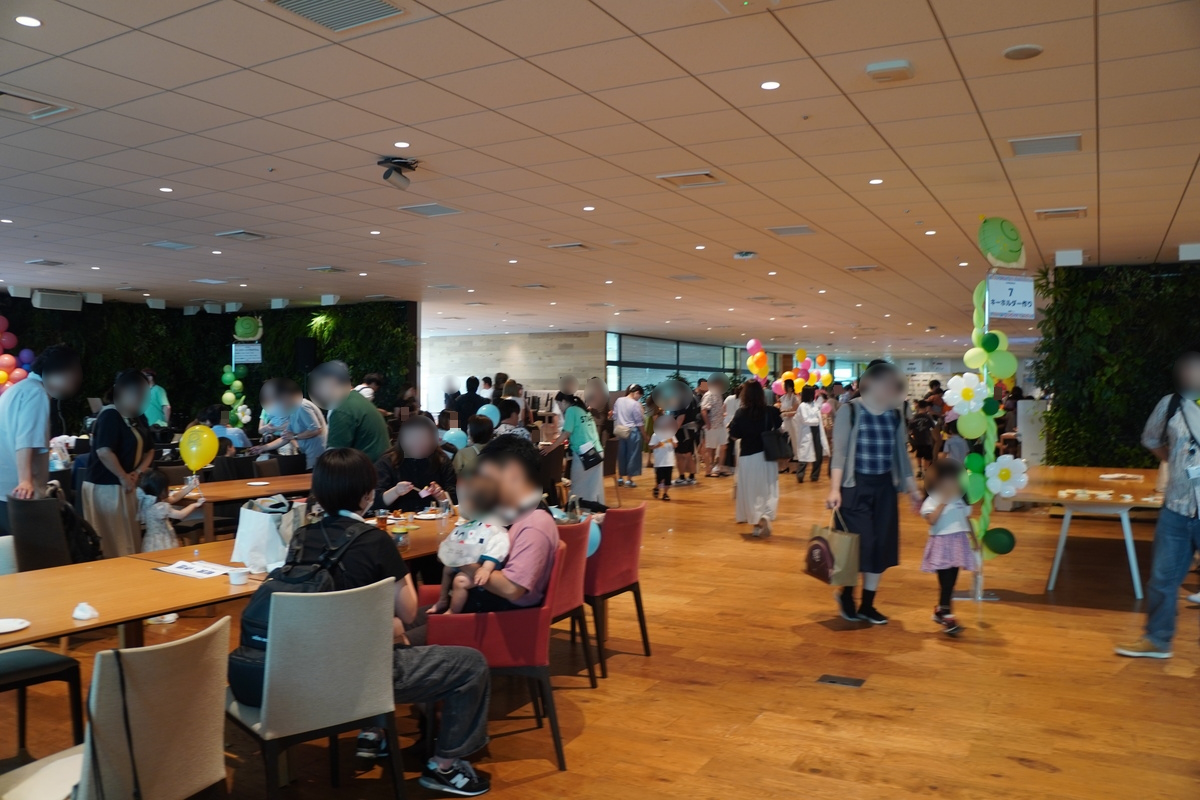 たくさんの子どもたちが集まった