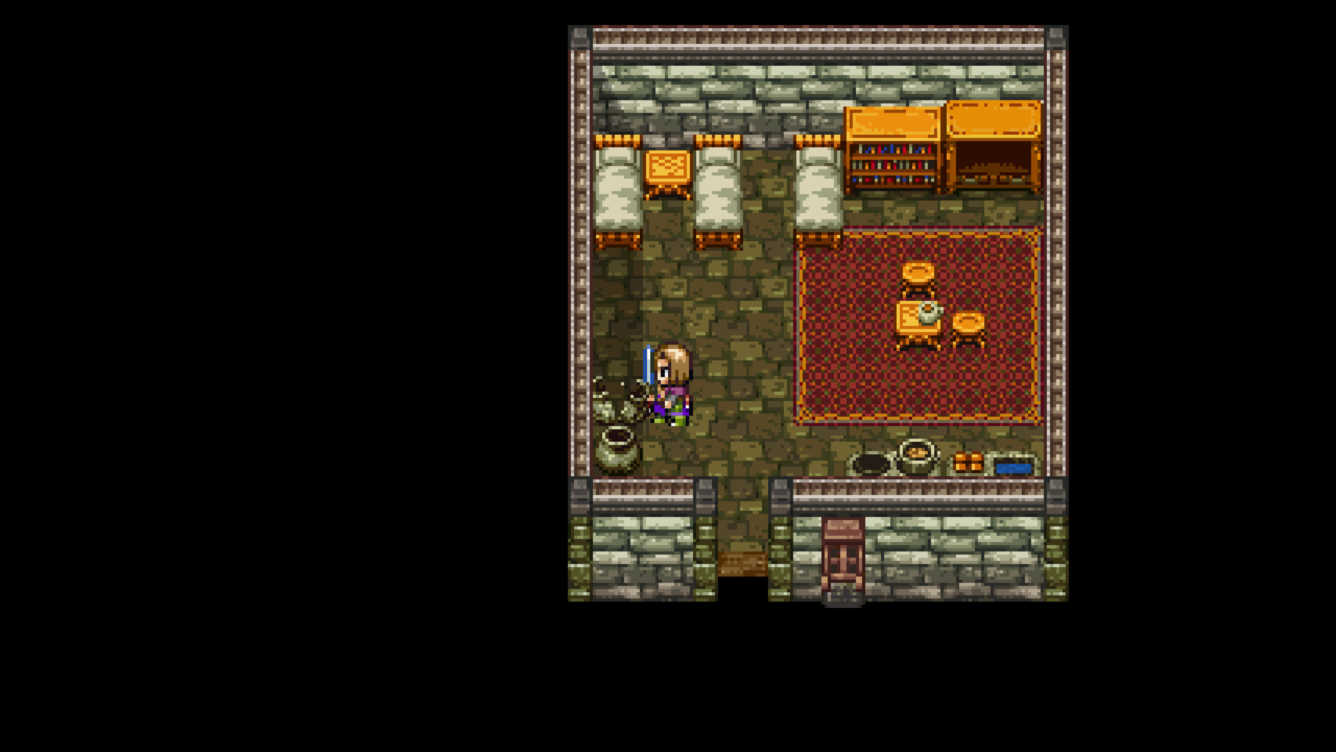 2Dだと壷を割るのが楽。これも勇者として大切なこと……