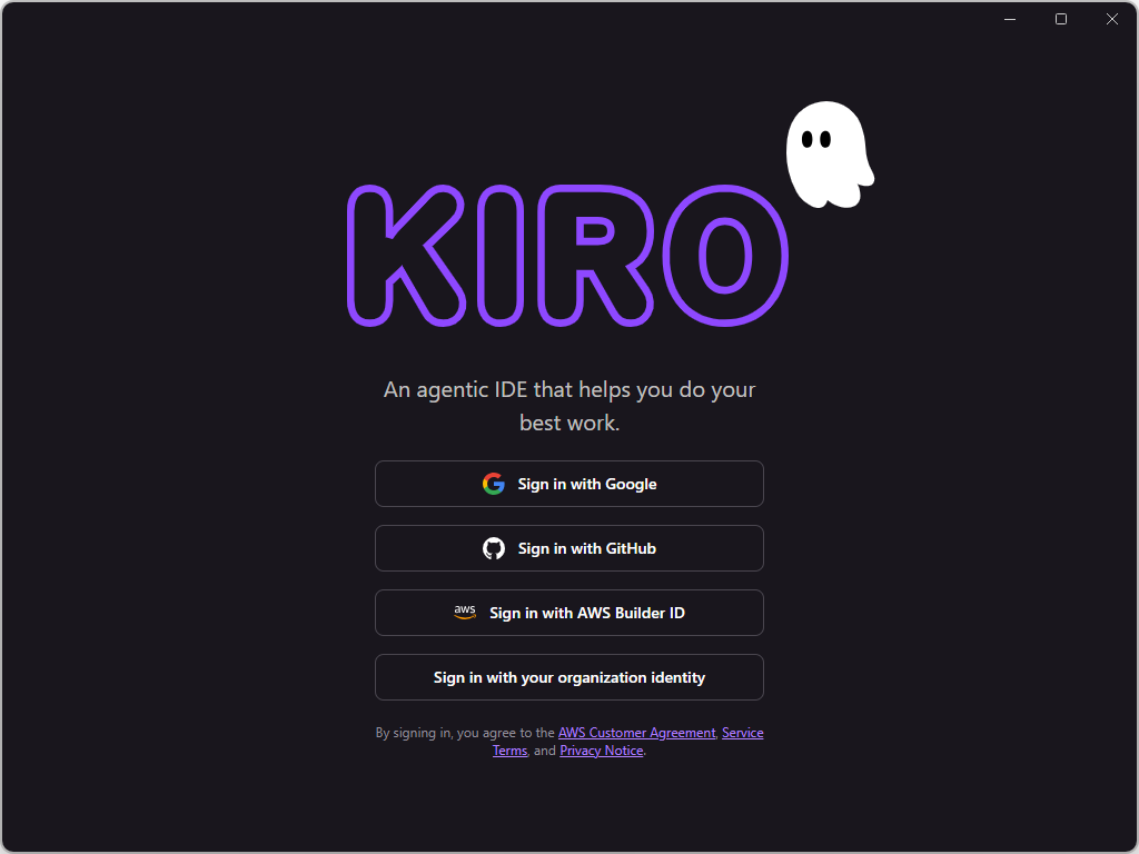 利用の際は「GitHub」などのアカウントが必要