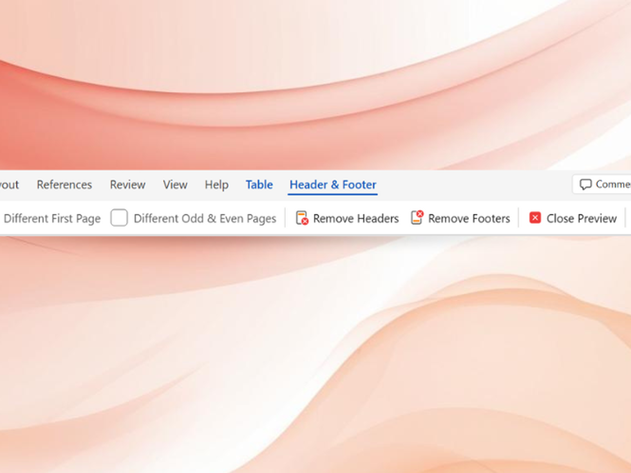 Web版「Word」のヘッダーとフッター編集機能がアップデート
