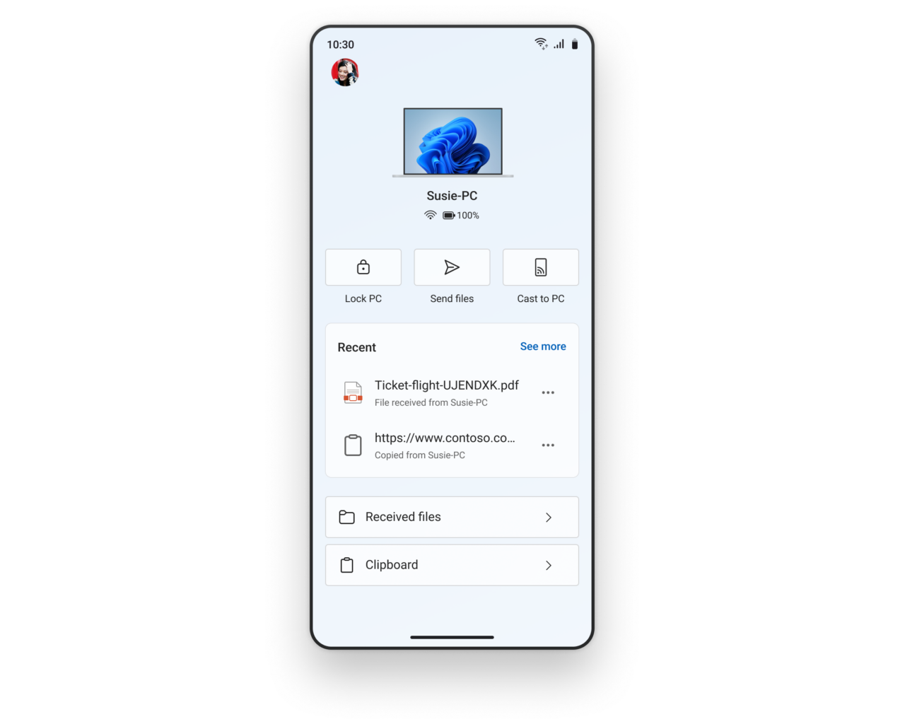 従来の「Windows にリンク」アプリ（iOS/Android）