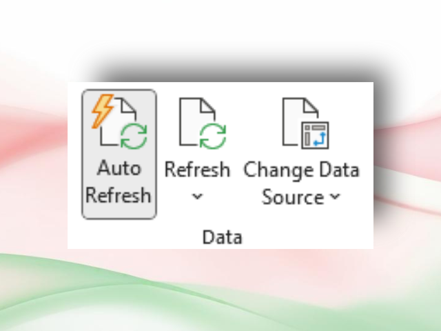 「Microsoft Excel」のピボットテーブルに自動更新機能