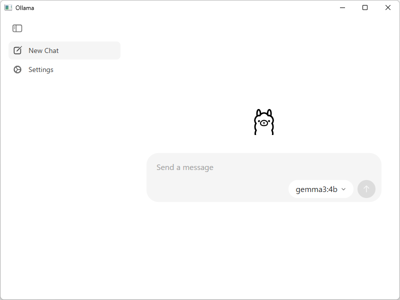 「Ollama」にWindows/Mac対応の新しいデスクトップアプリが追加