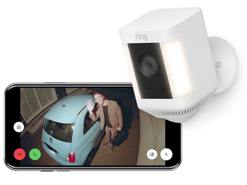 Ring Spotlight Cam Plus, Battery