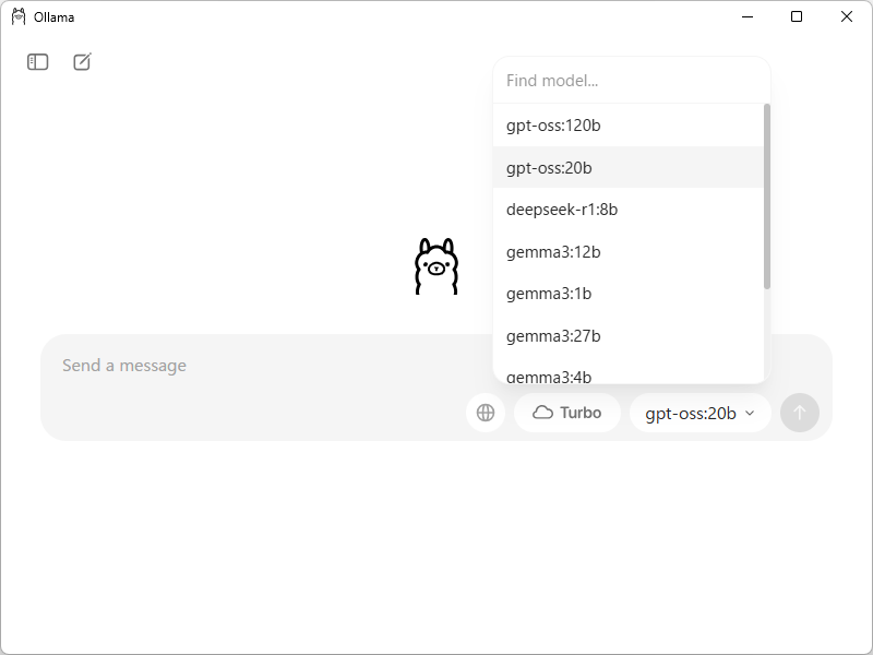 先日リリースされたばかりの「Ollama」デスクトップアプリでも簡単に利用できる