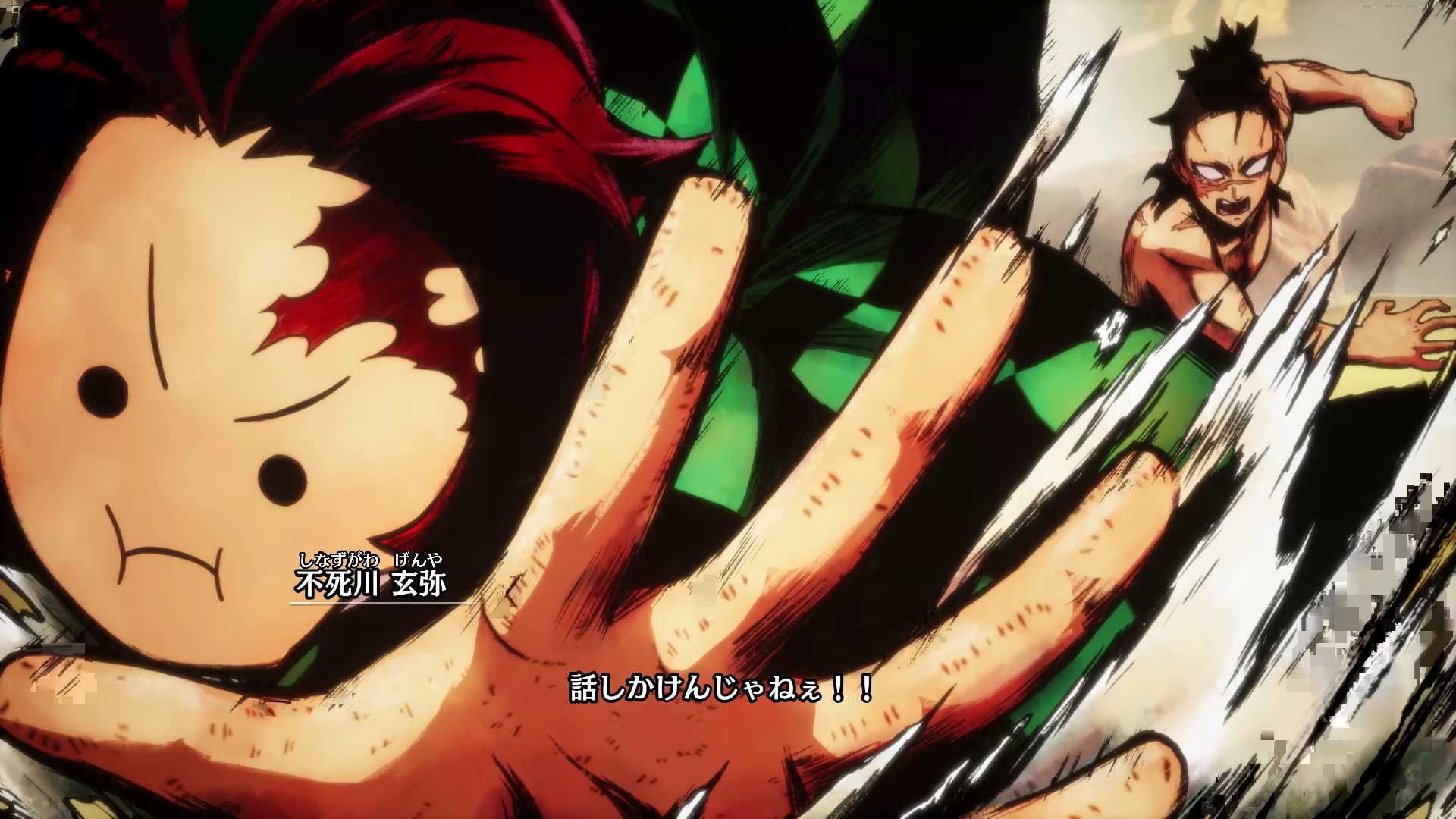 アクションゲームの合間には、原作に沿ったストーリーも展開される