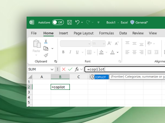 デスクトップ版「Microsoft Excel」に「COPILOT」関数を導入へ