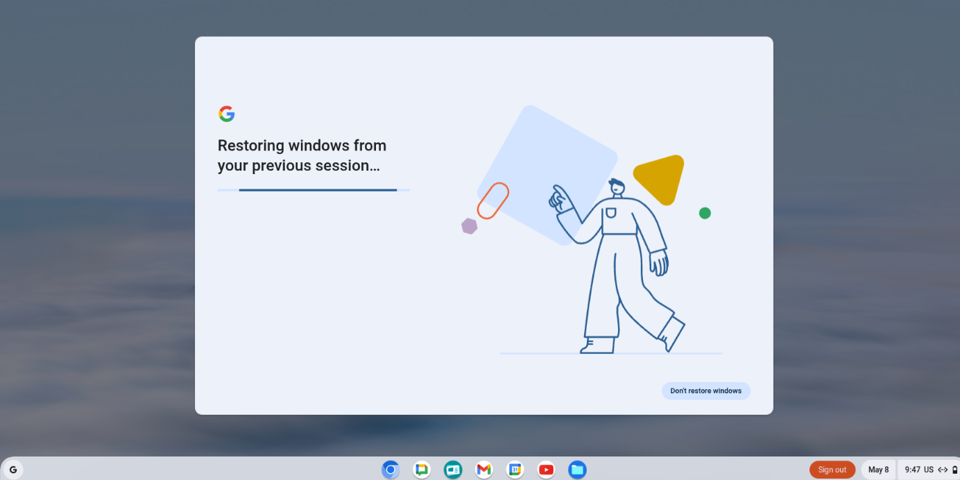 Chromebook間でセッションをシームレスに移動できるようにする「デスク同期」（ChromeOS desk sync）