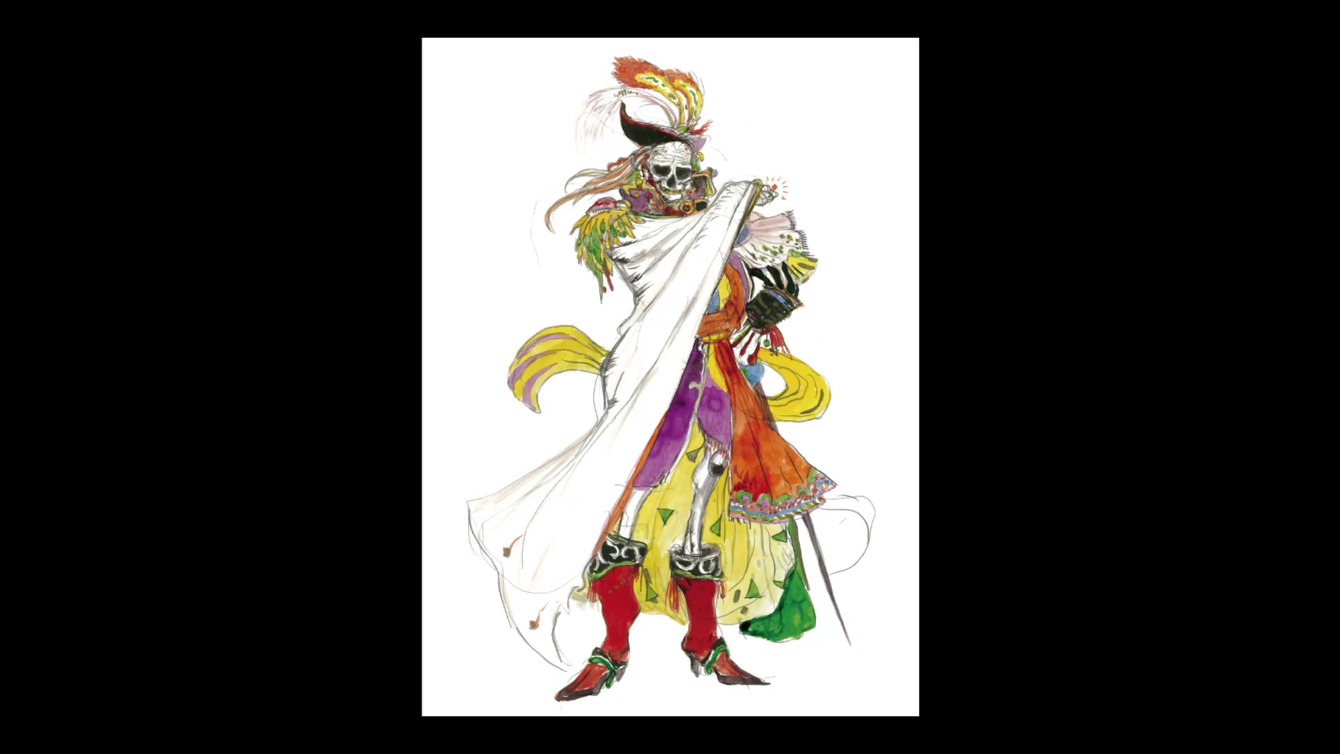 「魔道師ハイン」の元イラストも収録されている。この絵のセンスも、ドット絵に落とし込んだ技術も、どちらも素晴らしい