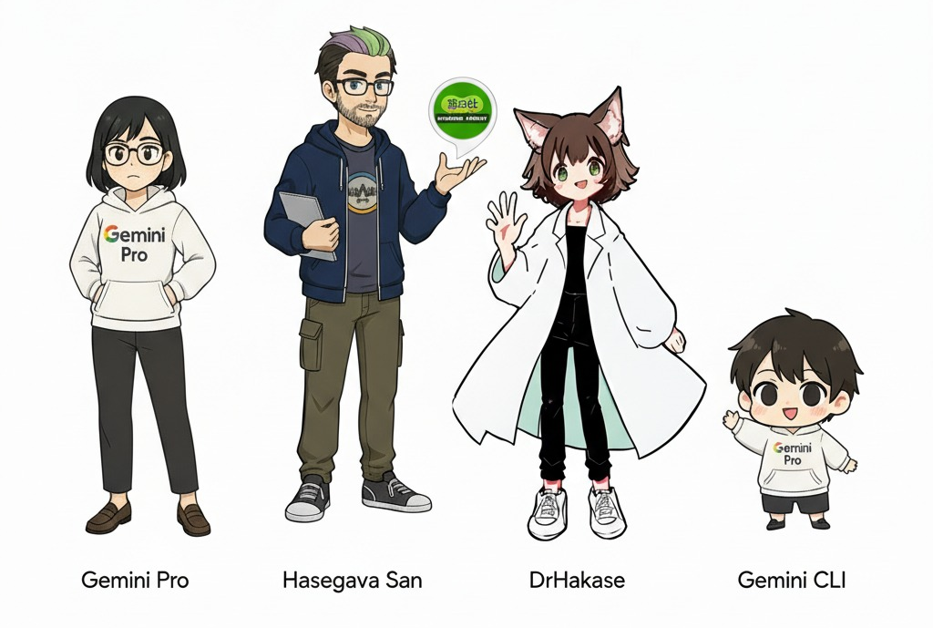 Gemini最新の画像生成“nano-Banana”による生成