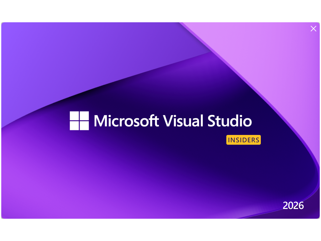 Microsoft、「Visual Studio 2026 Insiders」を発表