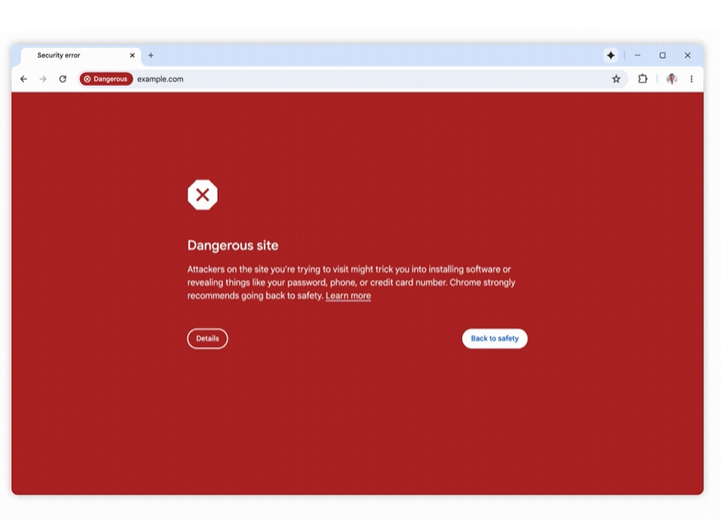 「Gemini Nano」がサポート詐欺をブロック
