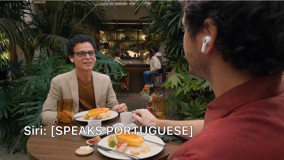 AirPodsを使って、同時通訳のようにコミュニケーションをサポート