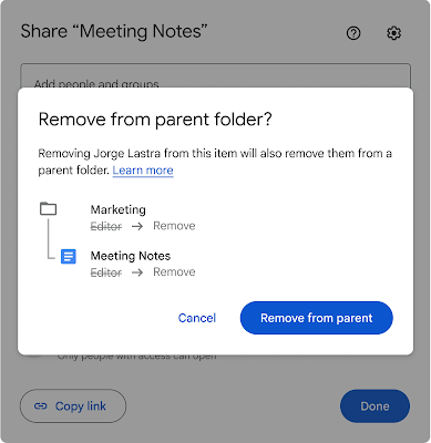 特定のファイル・サブフォルダーのみ権限を変更するオプションは表示されなくなる