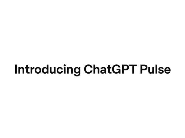 OpenAI、「ChatGPT Pulse」を発表