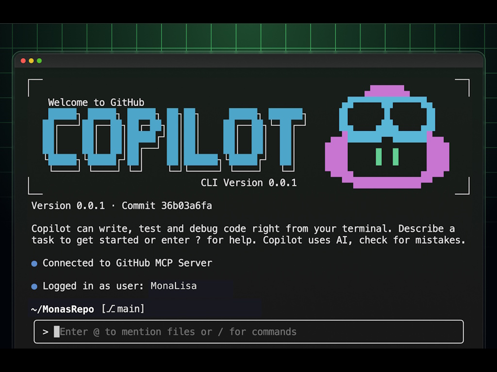 「GitHub Copilot CLI」のパブリックプレビューが開始