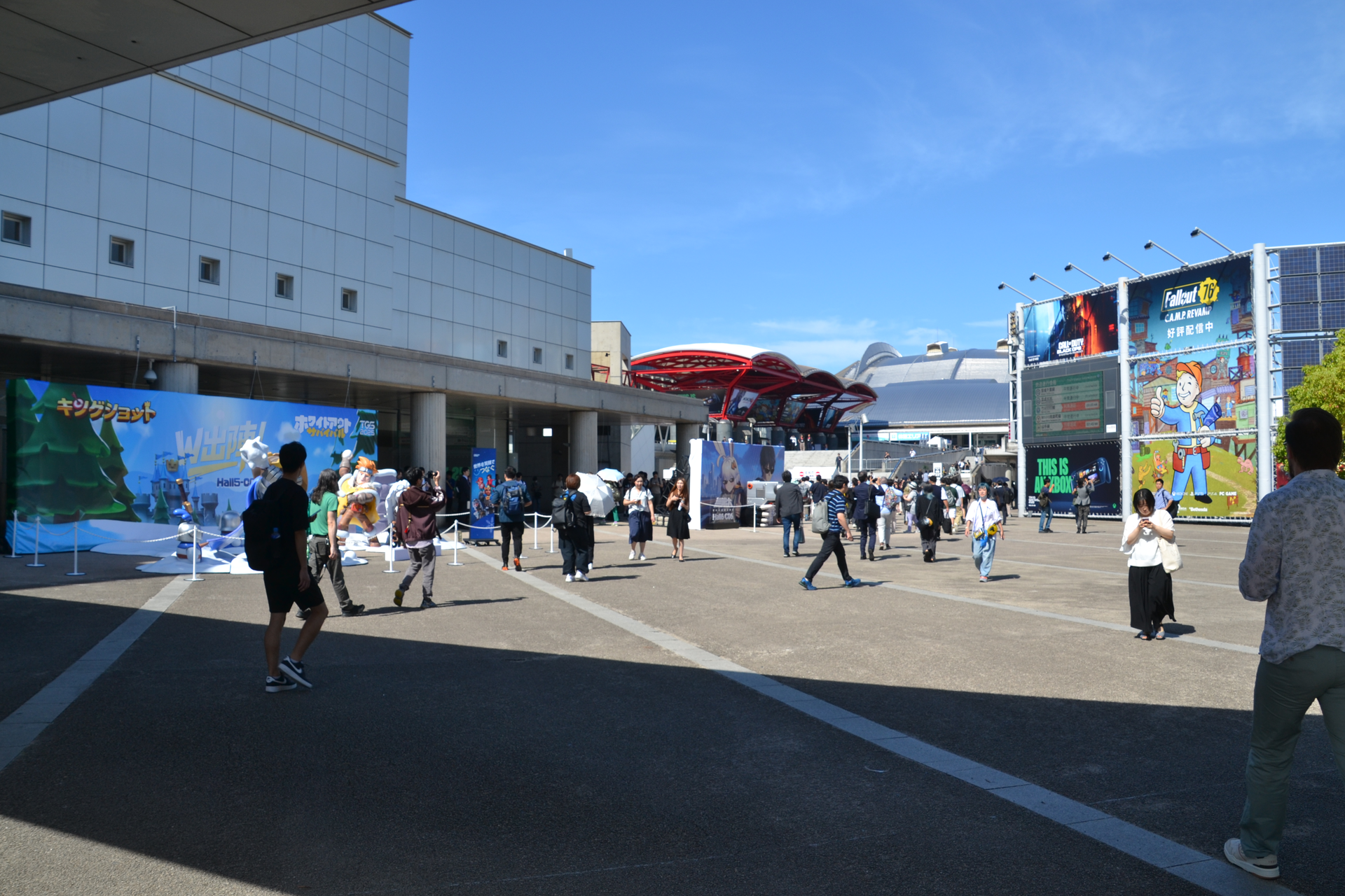 東京ゲームショウ2025の会場となった幕張メッセ