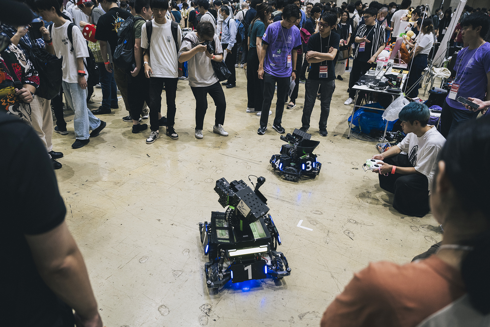<a href="https://makezine.jp/blog/2024/12/mft2024_looking_back.html" class="strong nb" target="_blank">2024年のMaker Faire Tokyo</a>の様子