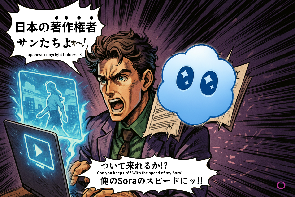 動画生成AI「Sora 2」が叩きつけた「著作権法うわのソラ」作戦