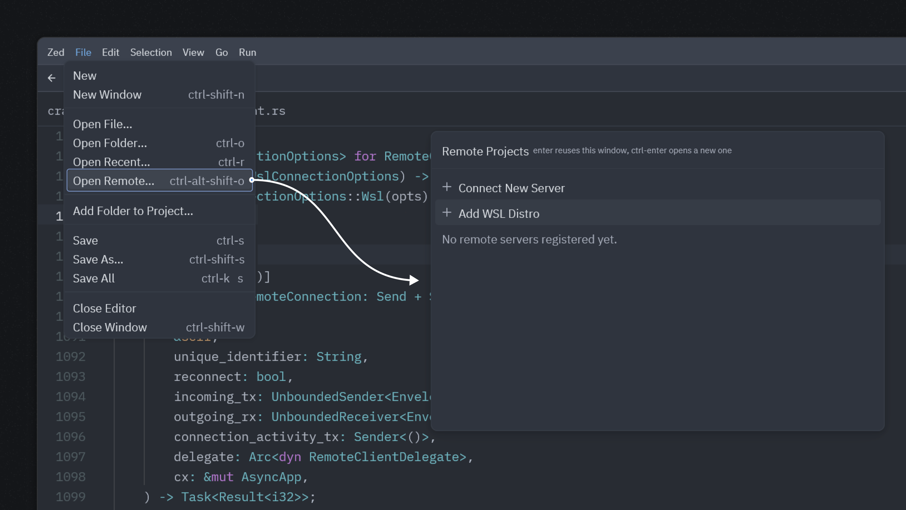 「Windows Subsystem for Linux」（WSL）やSSHリモート処理が統合