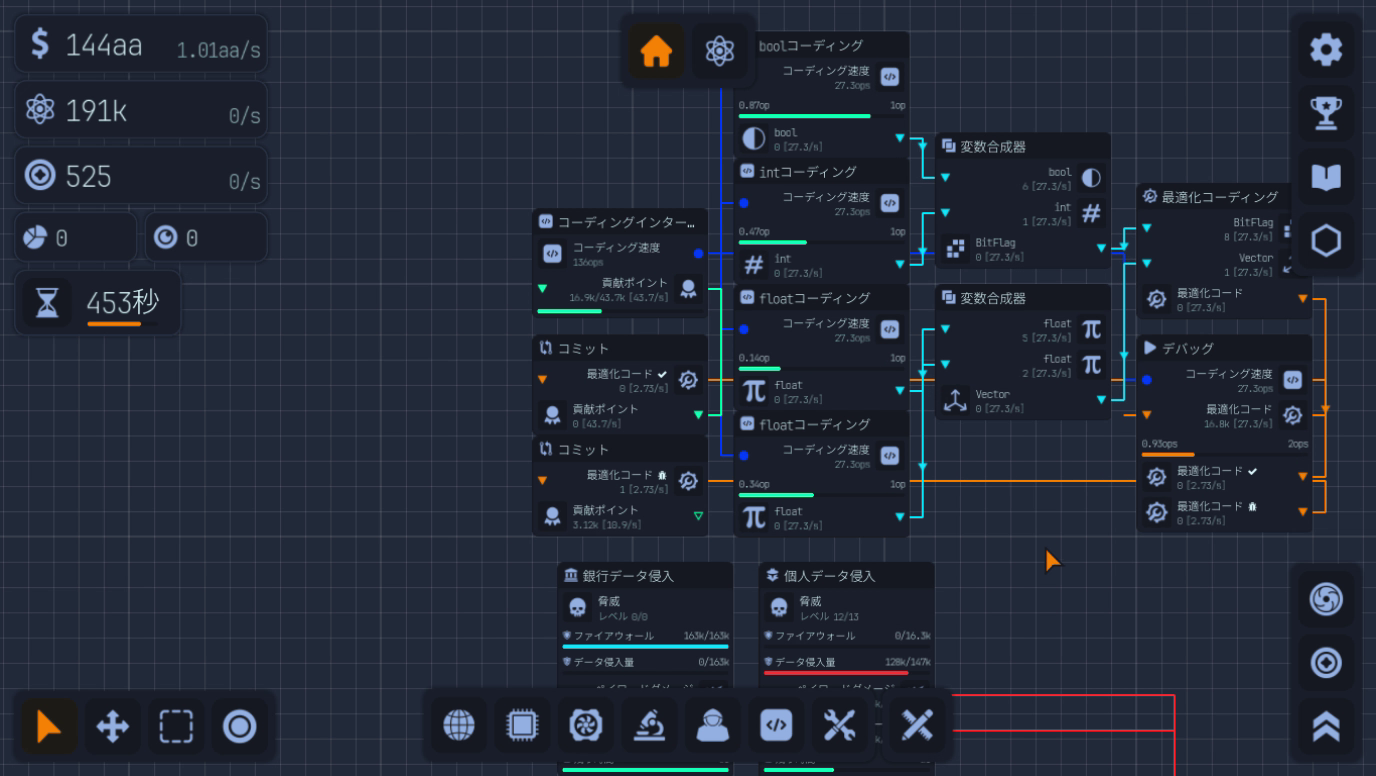 コーディングで各種処理を最適化