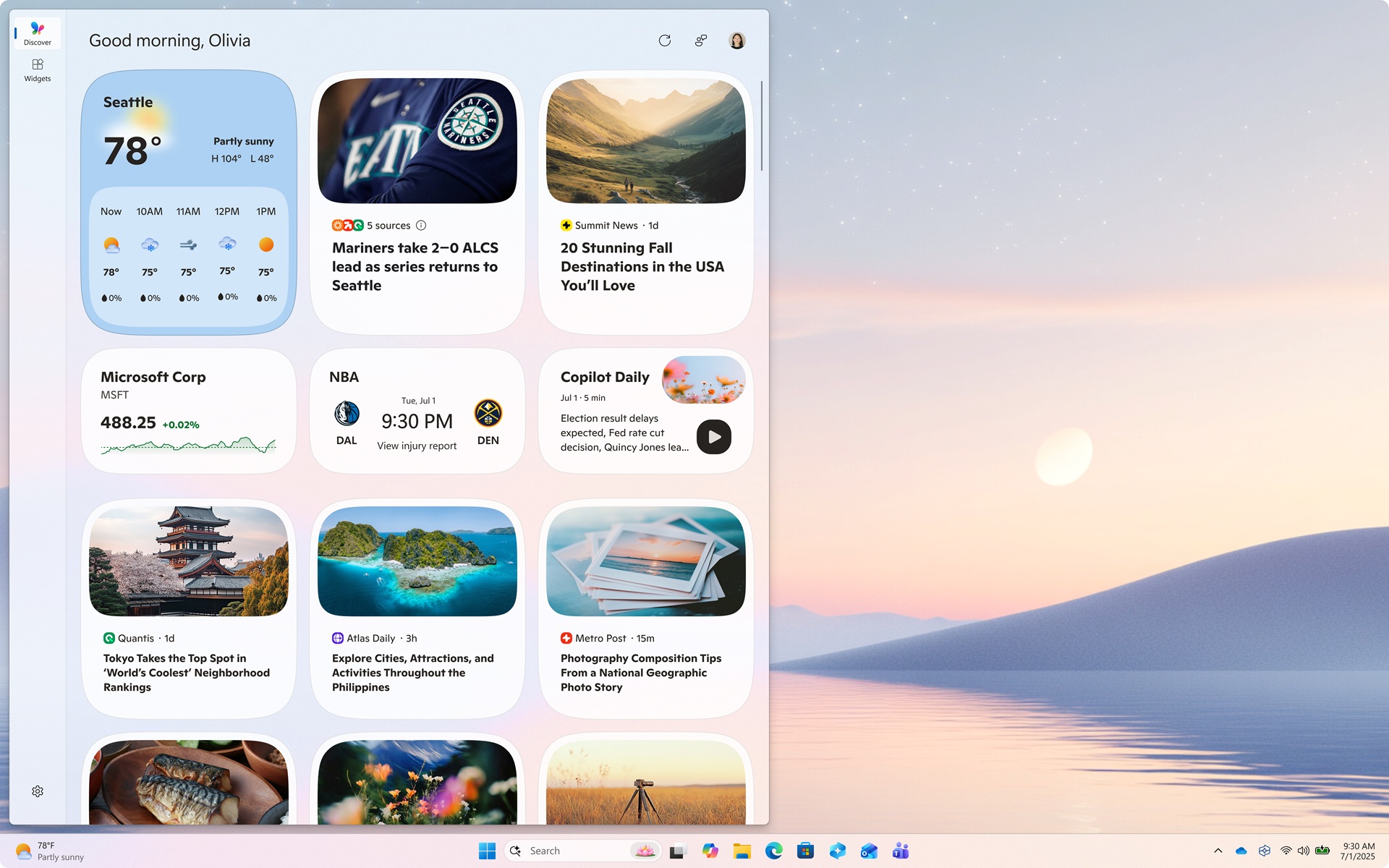 Discoverフィードの新しいレイアウト