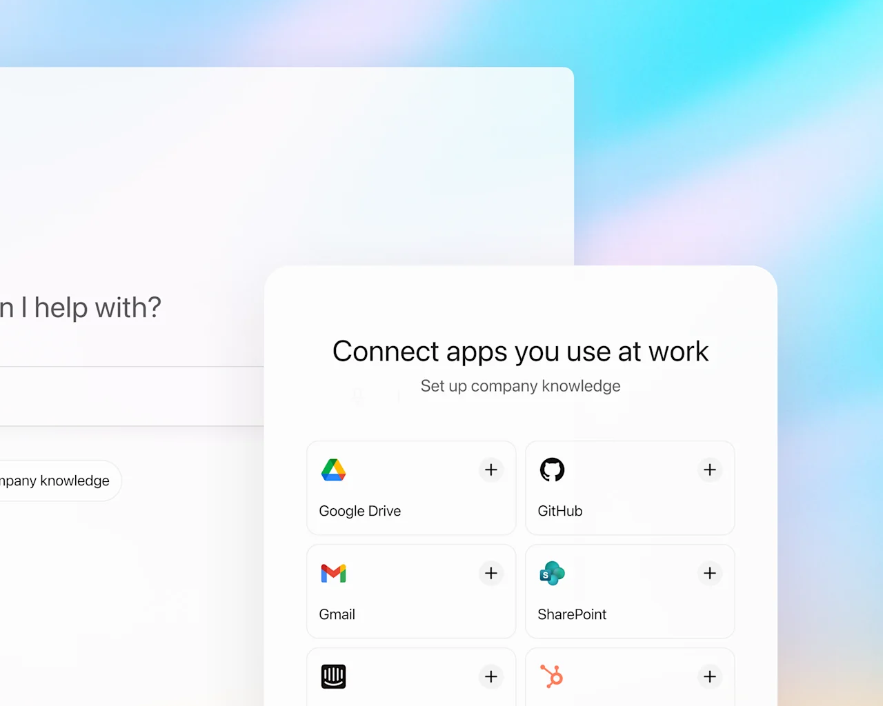 OpenAI、「ChatGPT」の新機能「Company Knowledge」を発表