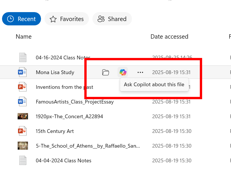 編集部では確認できなかったが、［Ask Copilot］コマンドなども表示されるようだ。おそらく「Copilot」が利用できるライセンスでなければならないのだろう