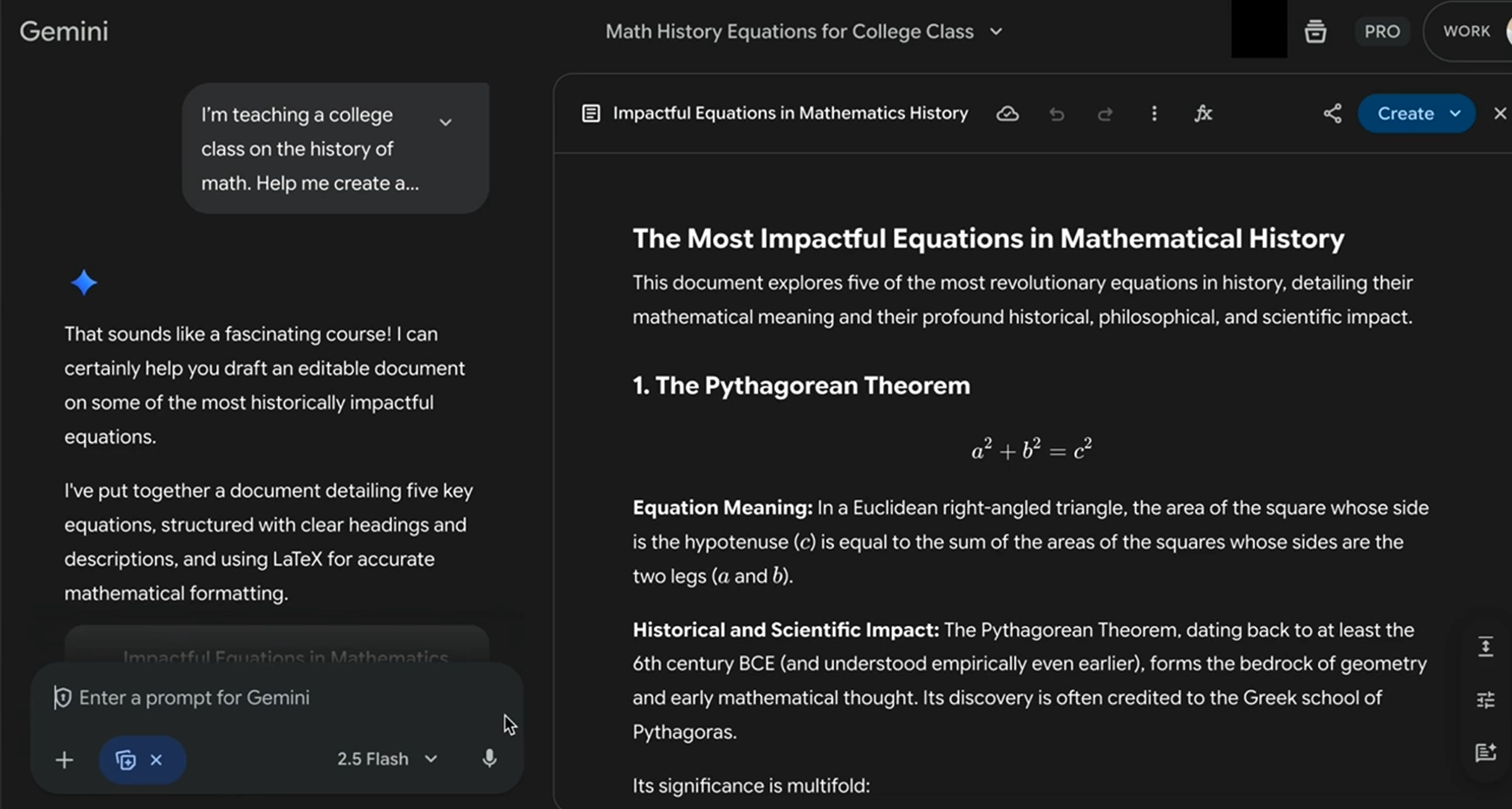 Google、「Gemini」アプリの「LaTeX」対応を強化