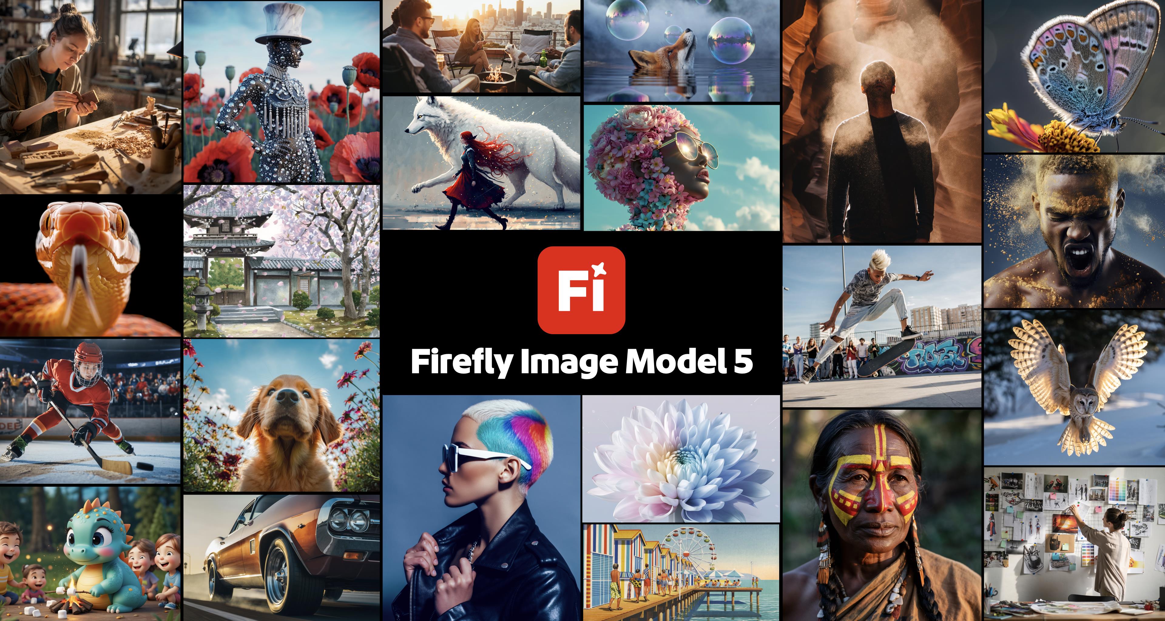 Adobe Fireflyの画像生成AIが「Adobe Firefly Image Model 5」にアップデート