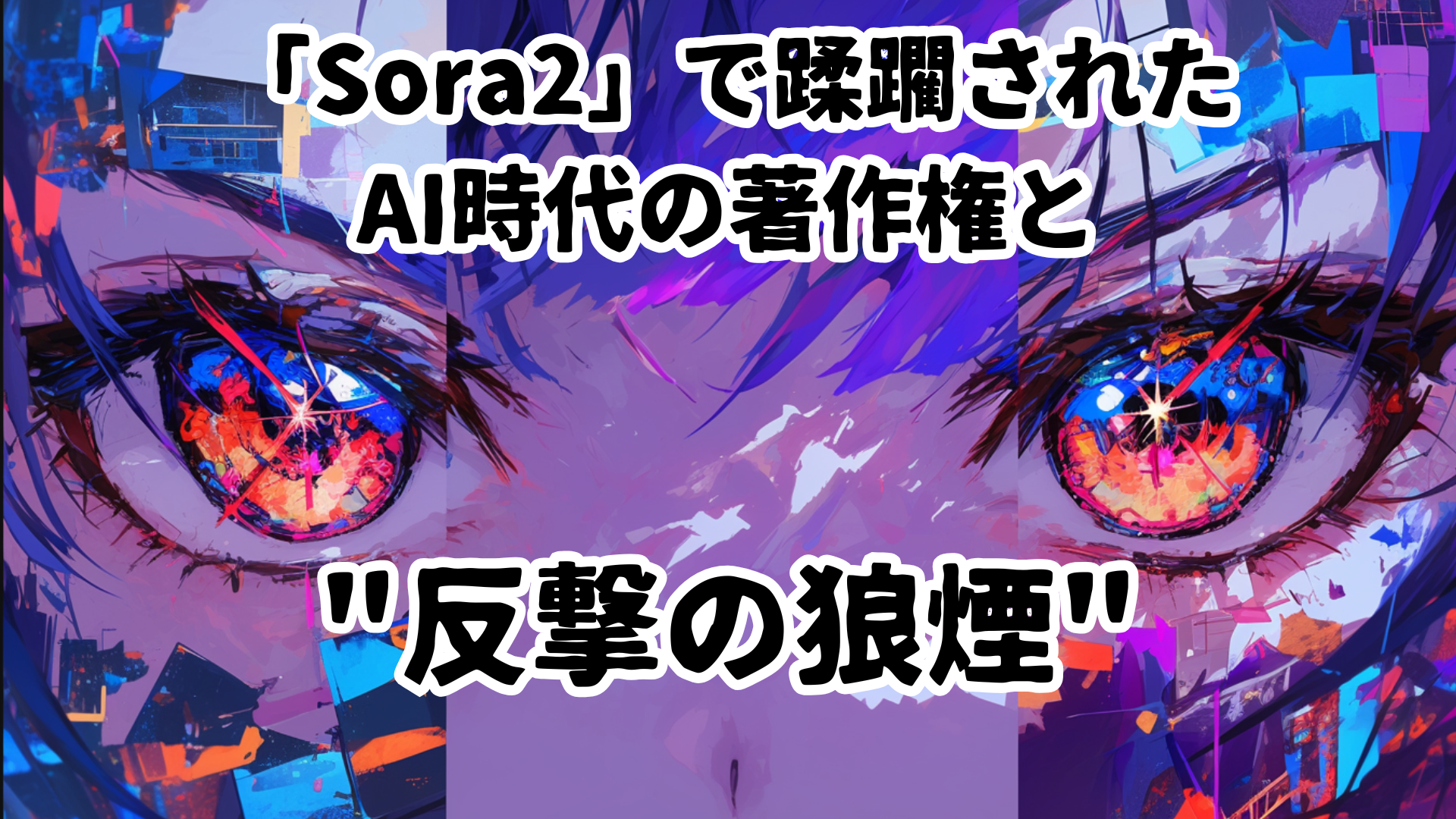「Sora 2」で蹂躙されたAI時代の著作権と“反撃の狼煙”