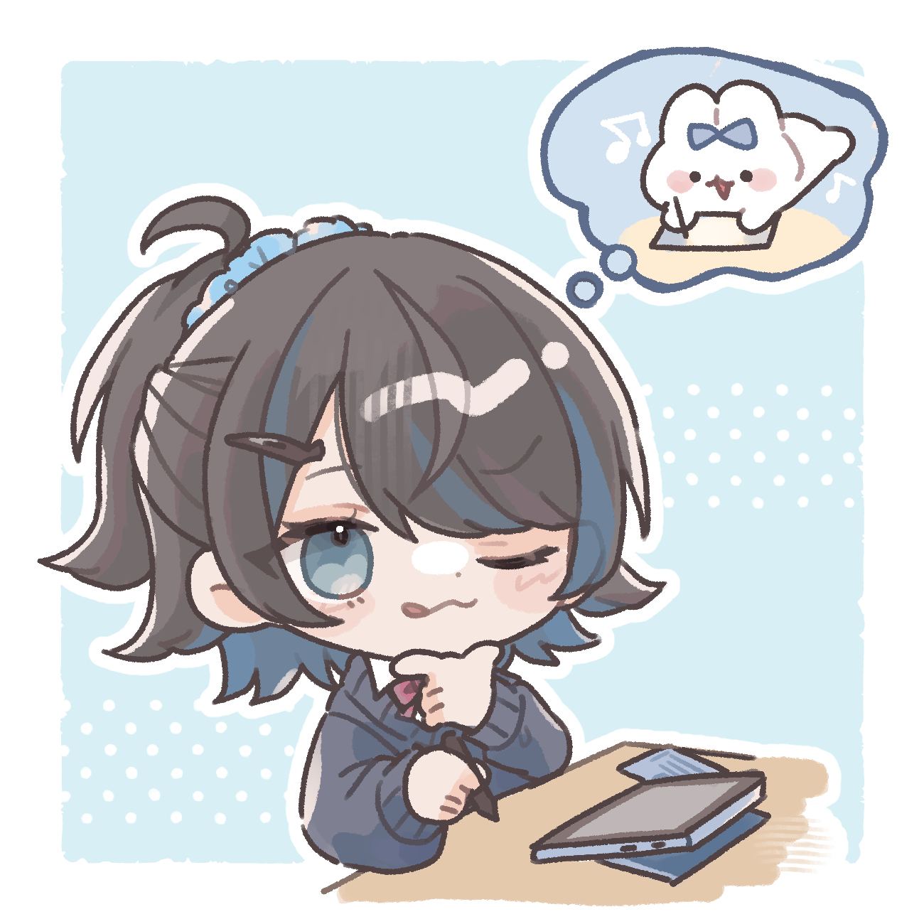 イラストレーター「あいろま」さんがSurface Proをお絵描きツールとして使うのはなぜ？（「あいろま」さんにSurface Proで描いていただいたイラスト）