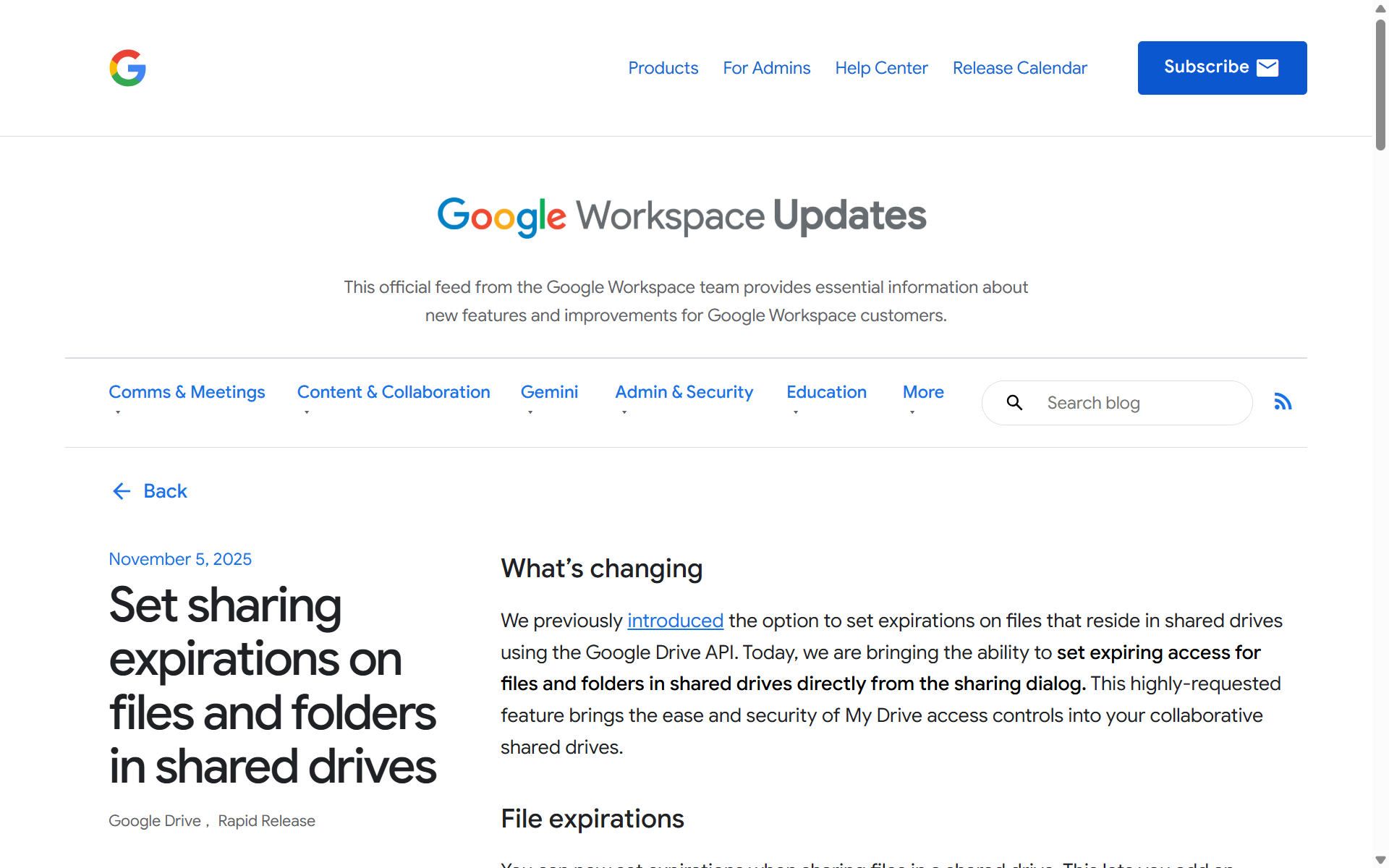 「Google ドライブ」の共有設定が仕様変更