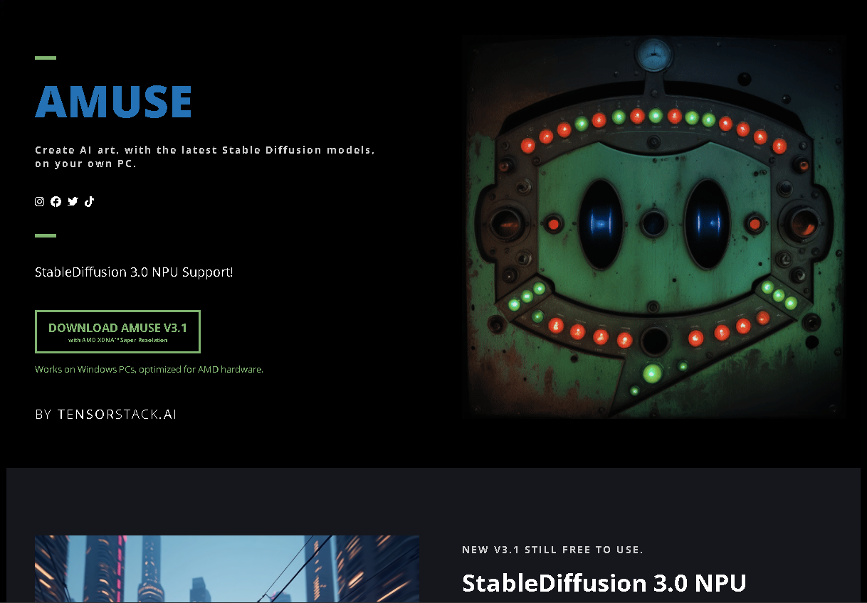 公式サイトにはNPUサポートの文字も見える