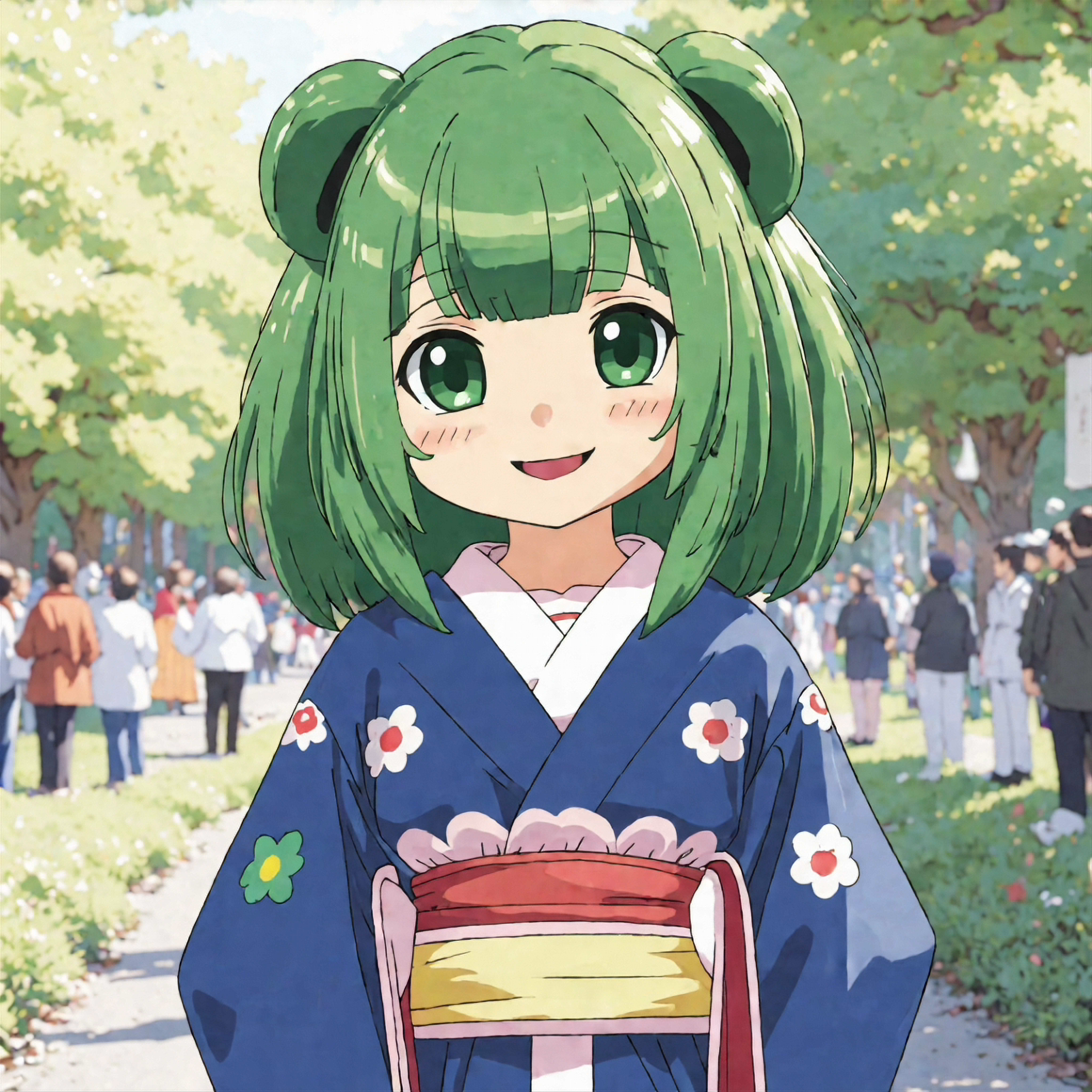 生成された画像は2,048×2,048ドットの高解像度