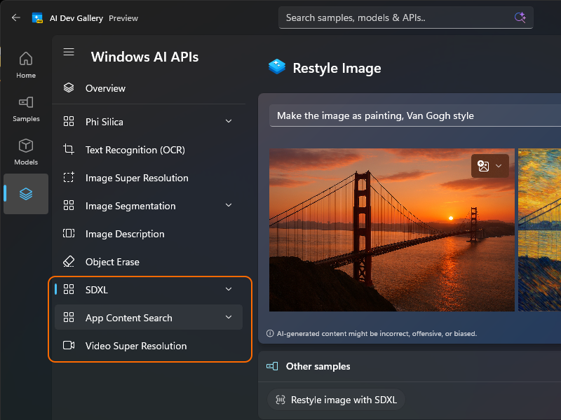 「Windows AI API」が拡充、「ビデオ超解像」「Stable Diffusion XL」もカバーへ