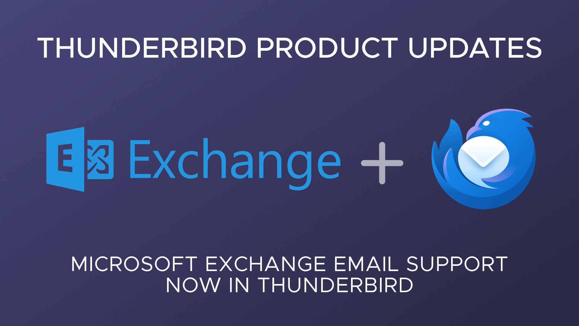 無料メーラー「Thunderbird」が「Microsoft Exchange」とEWS経由で接続できるように