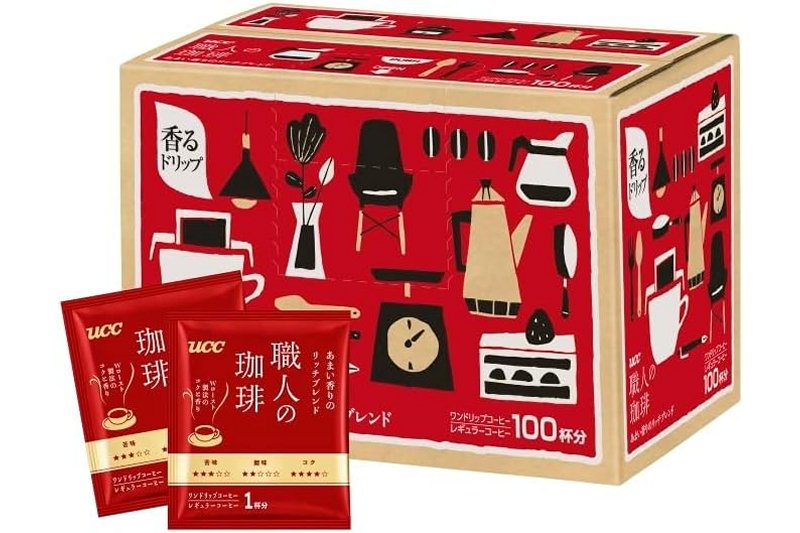 UCC 職人の珈琲 ドリップコーヒー 100杯