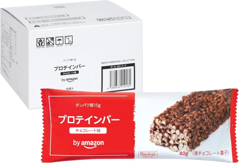 by Amazon プロテインバー