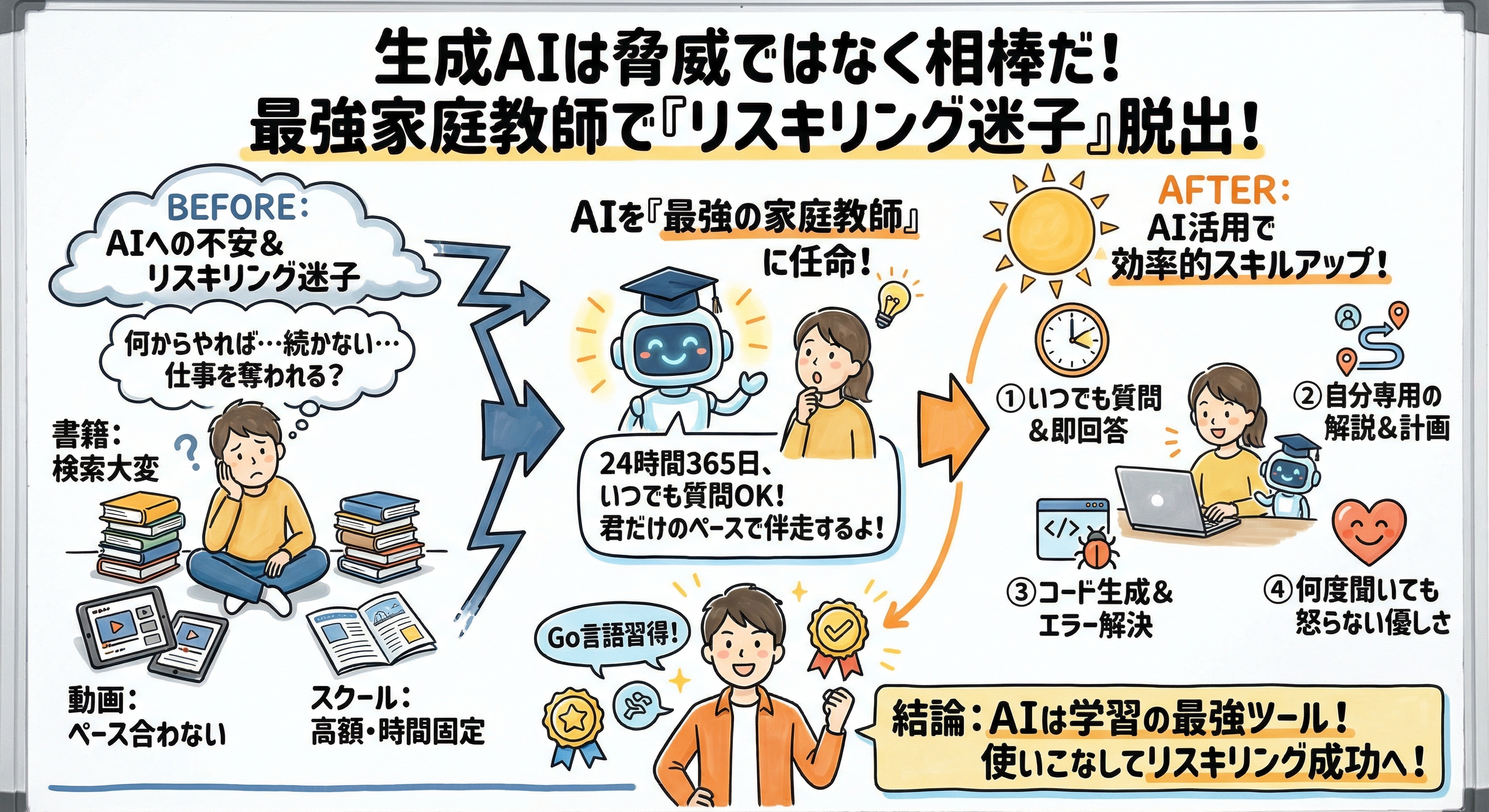 過去にない出来栄えの解説画像ができた