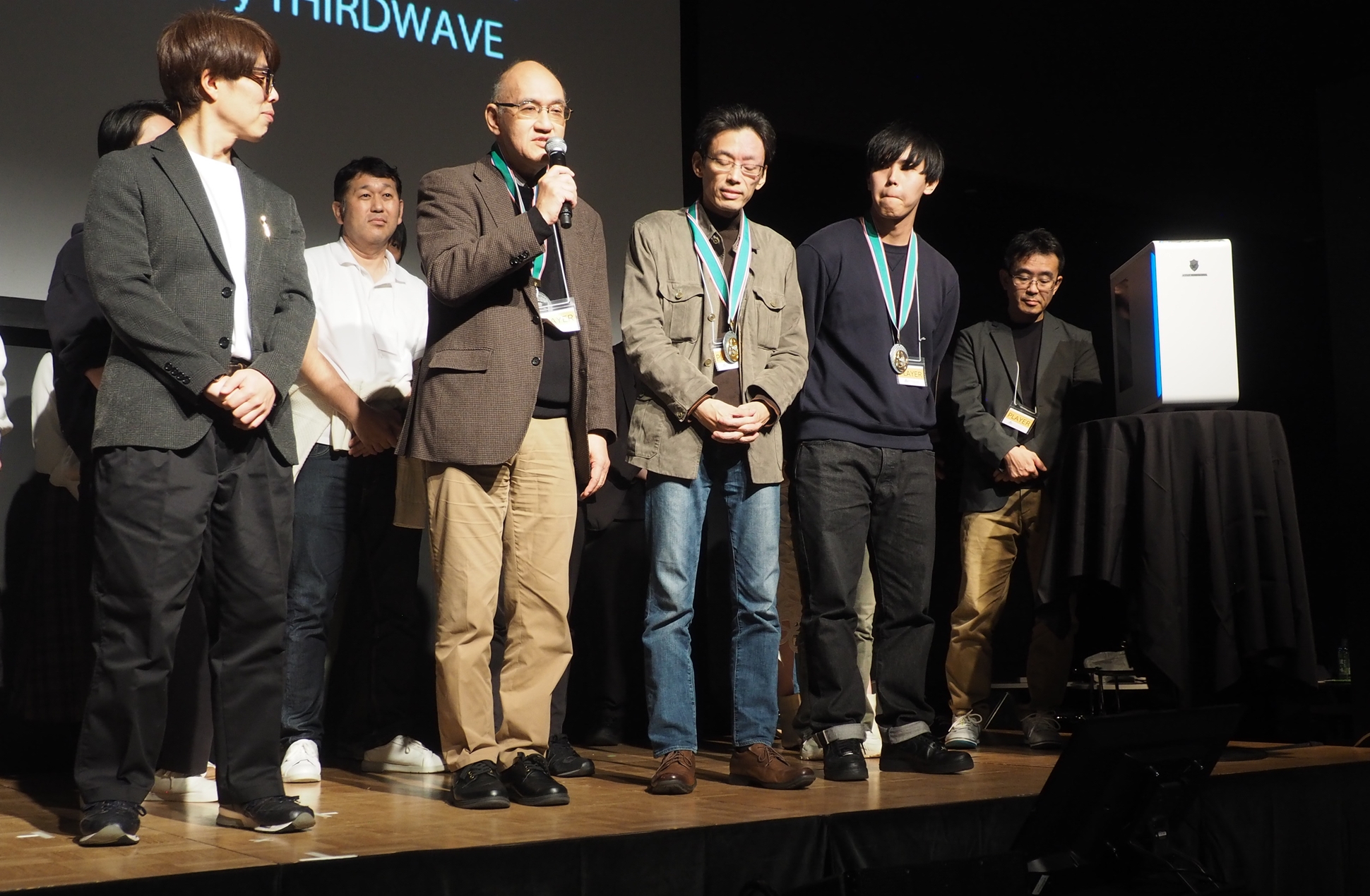 「たい焼きテクノロジーズ」のメンバーが一人ずつコメントした