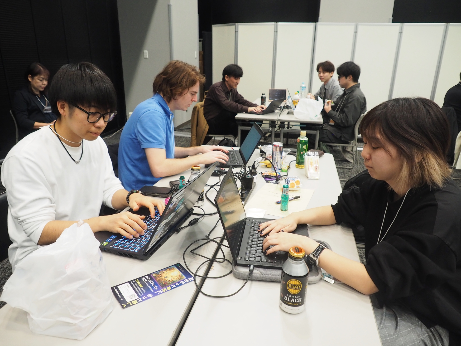 北海道大会一般部門優勝の0次会