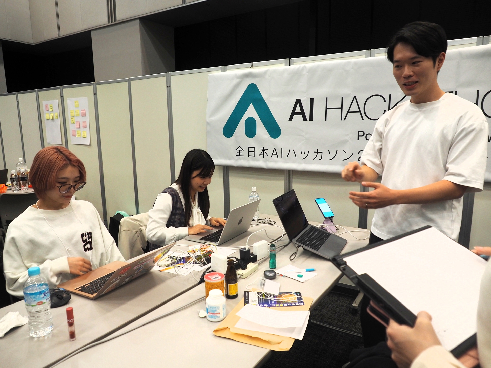 かもみの中間発表の様子