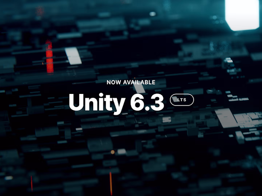 Unity Technologies、「Unity 6.3 LTS」をリリース