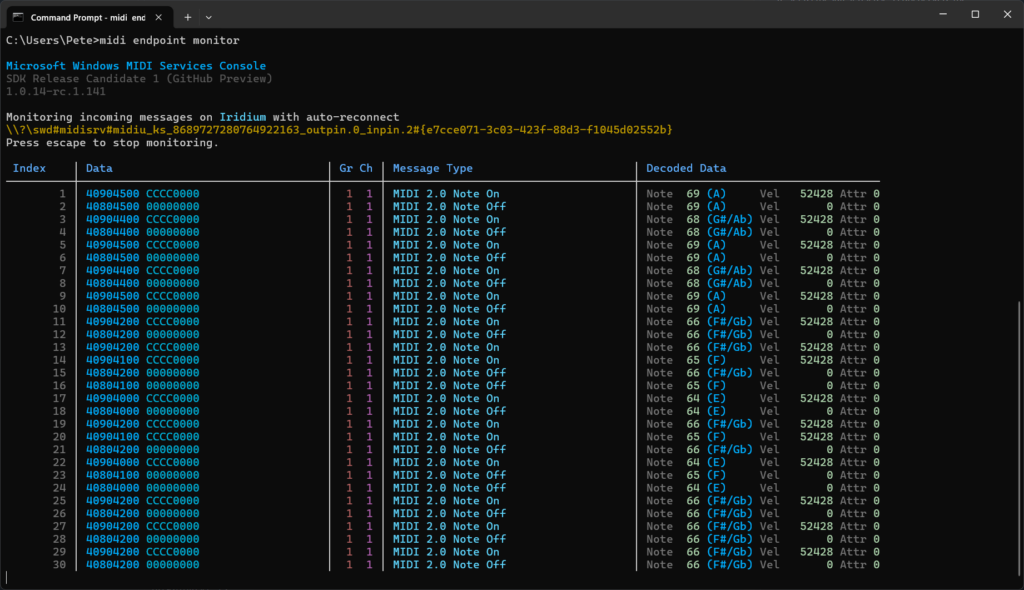 コンソールモニター