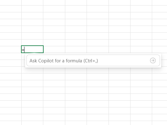 セルに『=』を入力する